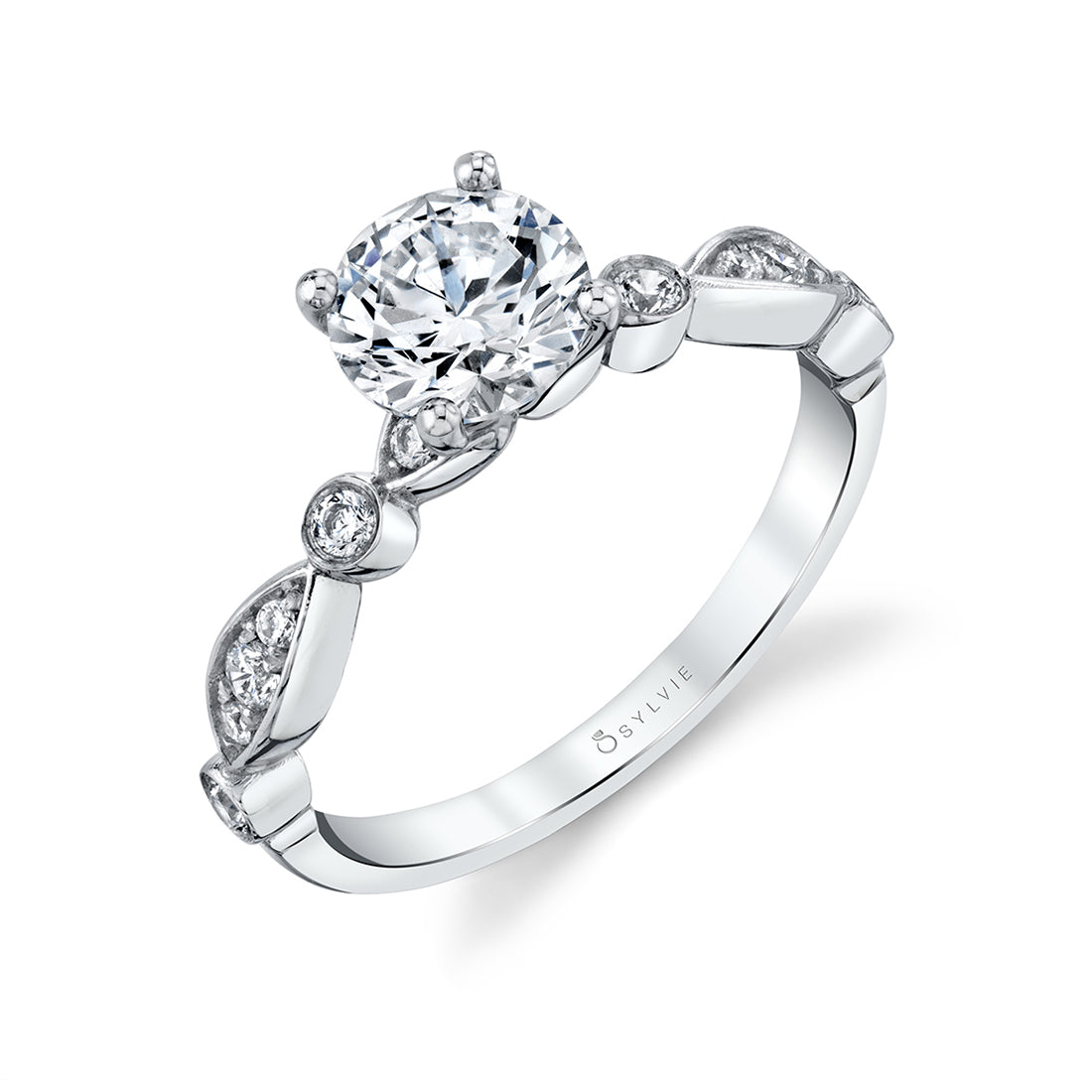Stackable Engagement Ring - Maya