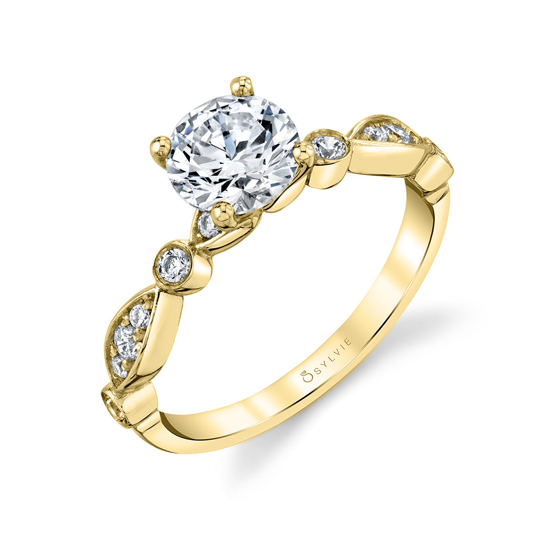 Stackable Engagement Ring - Maya