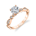 Stackable Engagement Ring - Maya