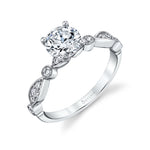 Stackable Engagement Ring - Maya