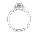 Stackable Engagement Ring - Olive