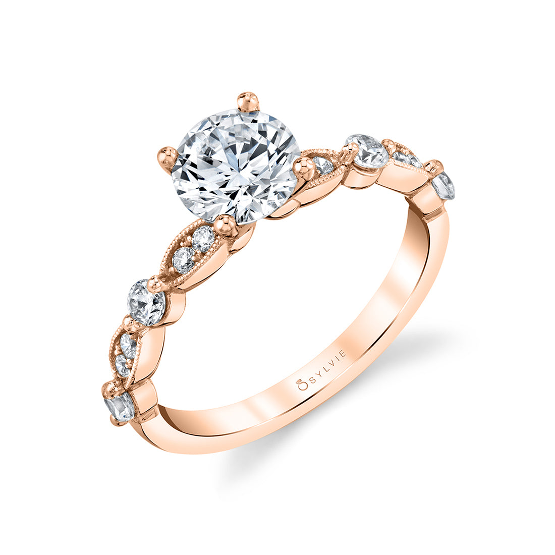 Stackable Engagement Ring - Florence