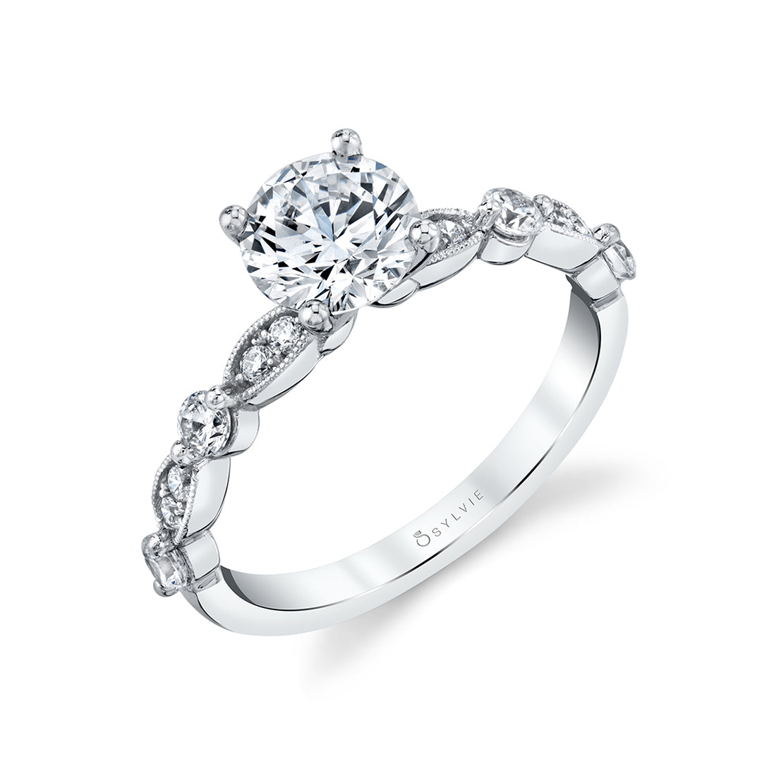 Stackable Engagement Ring - Florence