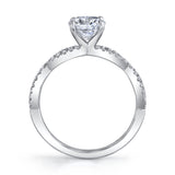 Spiral Engagement Ring - Maribel