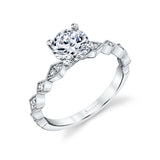 Stackable Engagement Ring - Darcy
