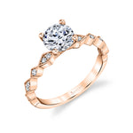 Stackable Engagement Ring - Darcy