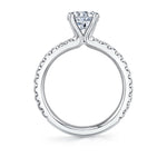 Round Cut Classic Engagement Ring - Vanessa
