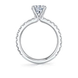 Round Cut Classic Engagement Ring - Vanessa