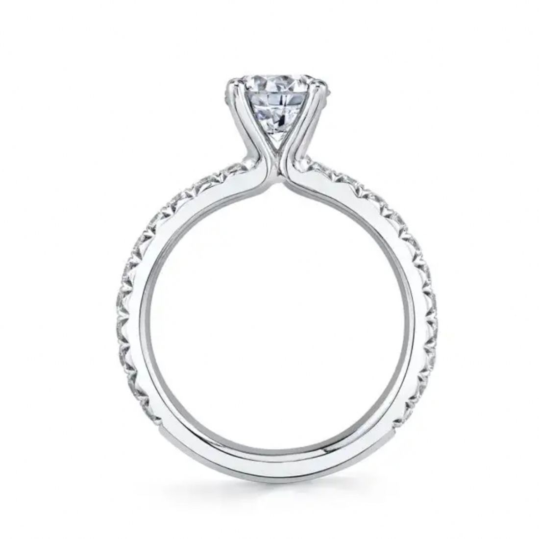Oval Cut Classic Engagement Ring - Vanessa
