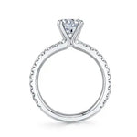 Oval Cut Classic Engagement Ring - Vanessa