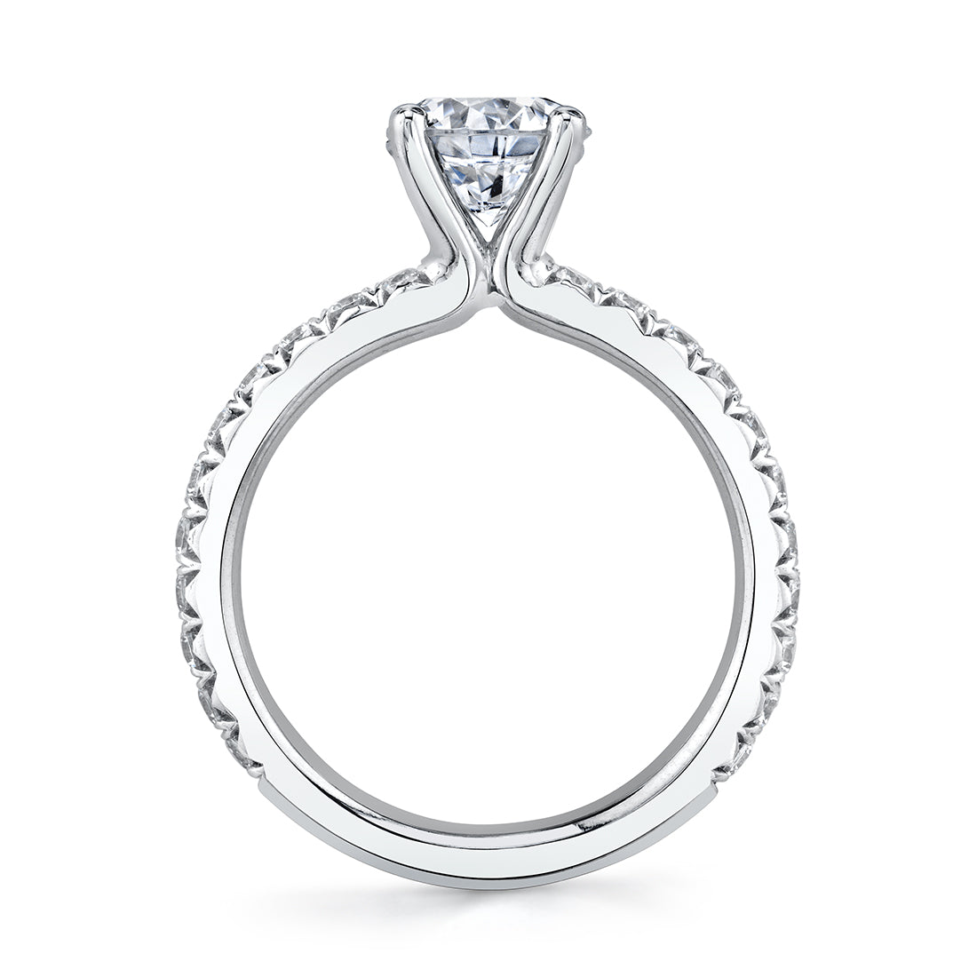 Pear Cut Classic Engagement Ring - Vanessa