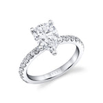 Pear Cut Classic Engagement Ring - Vanessa