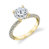 Classic Pave Engagement Ring - Braylin