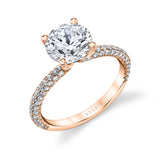 Classic Pave Engagement Ring - Braylin