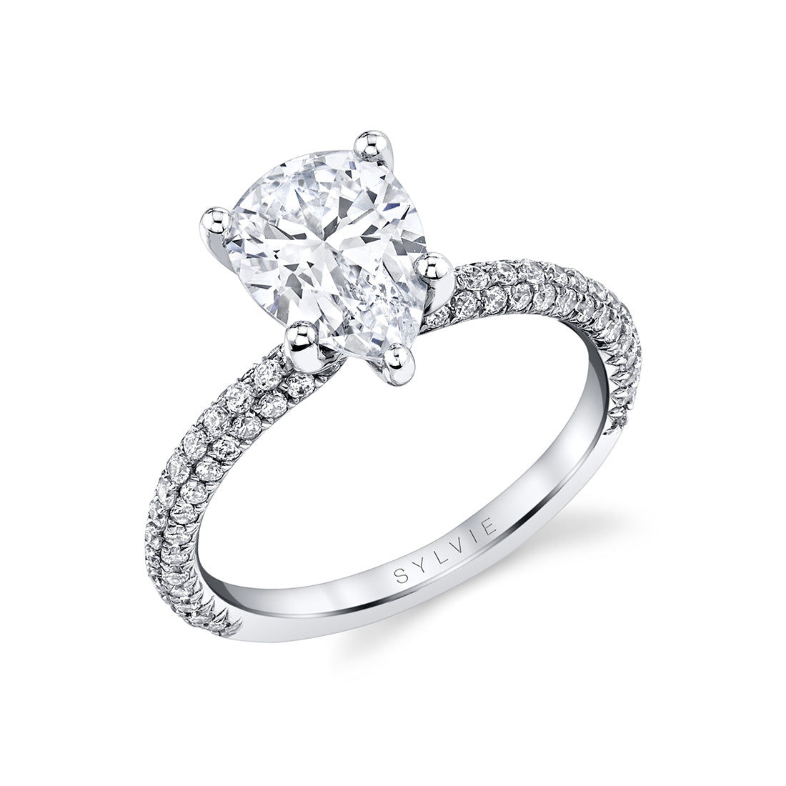 Pear Cut Engagement Ring - Braylin