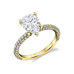 Pear Cut Engagement Ring - Braylin