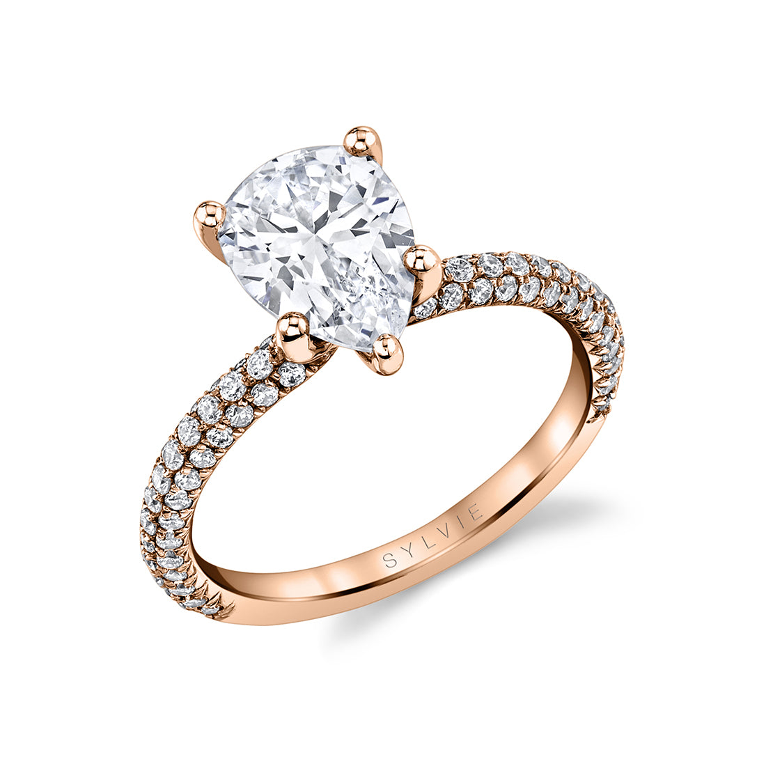 Pear Cut Engagement Ring - Braylin