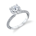 Classic Pave Engagement Ring - Braylin