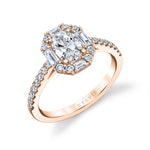 Vintage Oval Engagement Ring - Presley