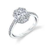 Vintage Oval Engagement Ring - Presley