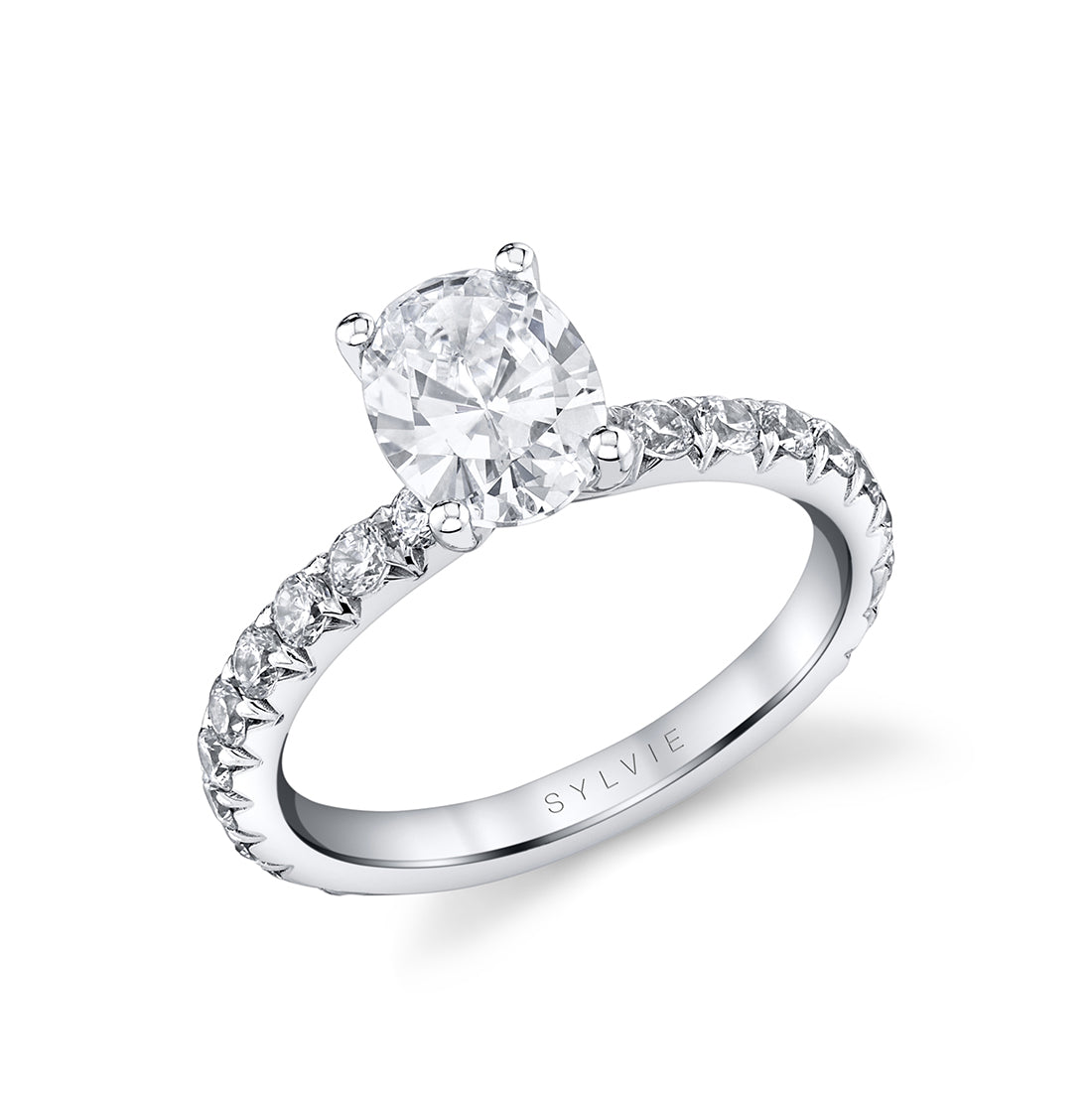 Oval Cut Classic Engagement Ring - Capri
