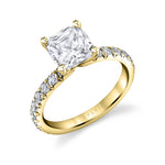 Cushion Cut Classic Engagement Ring - Capri
