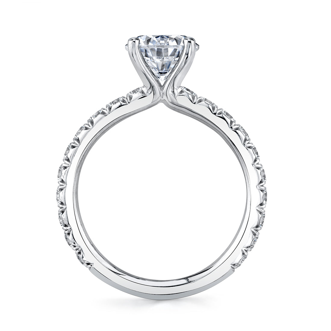 Princess Cut Classic Engagement Ring - Capri