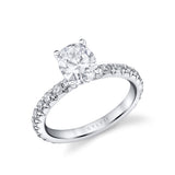 Oval Cut Classic Engagement Ring - Capri