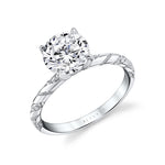 Tulira Twist Diamond Engagement Ring - Delphine