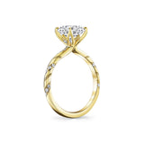 Tulira Twist Diamond Engagement Ring - Delphine