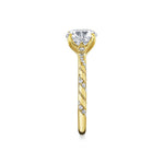 Tulira Twist Diamond Engagement Ring - Delphine