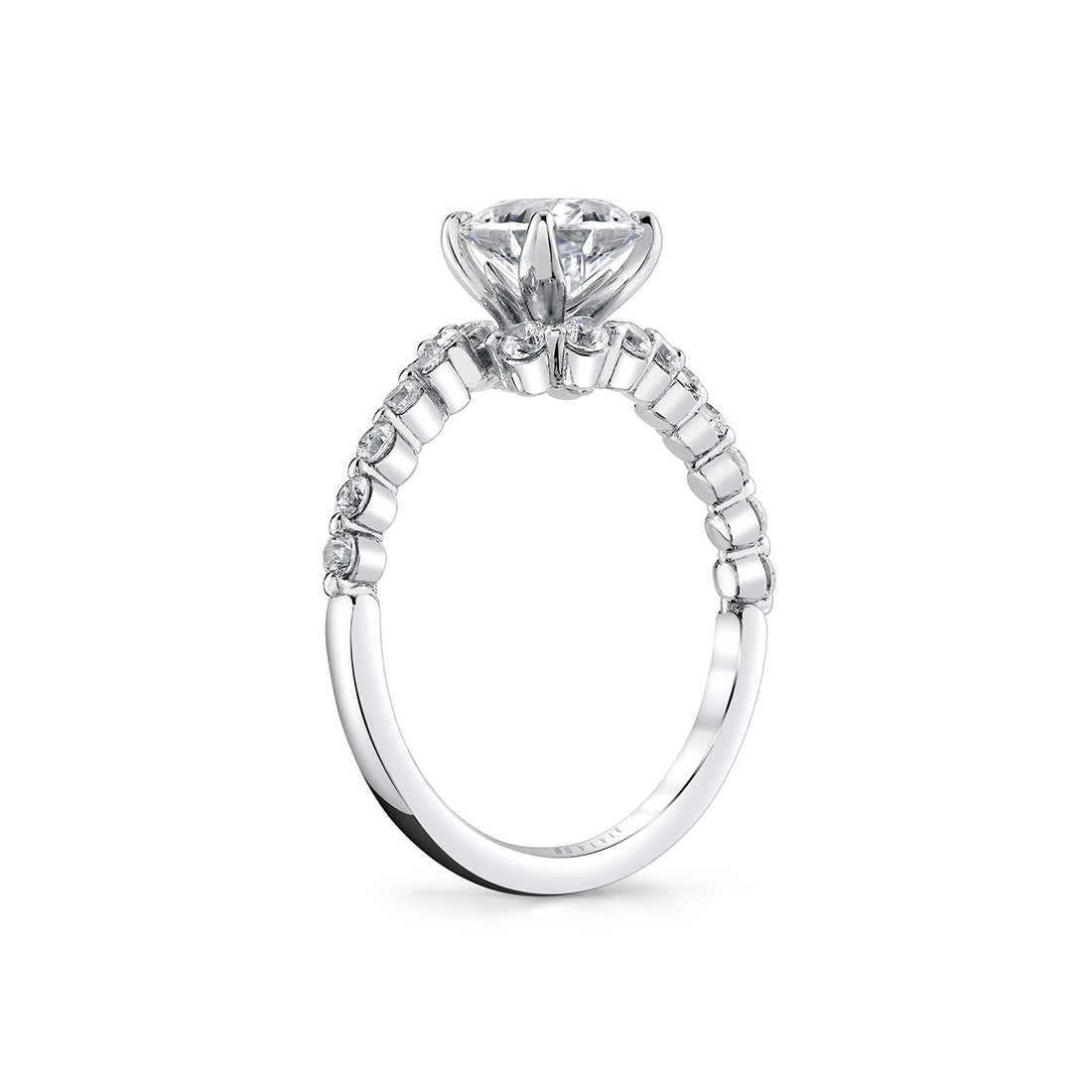 Tulira Crossover Engagement Ring - Ginger