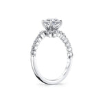 Tulira Crossover Engagement Ring - Ginger