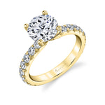 Classic Round Engagement Ring - Marlise