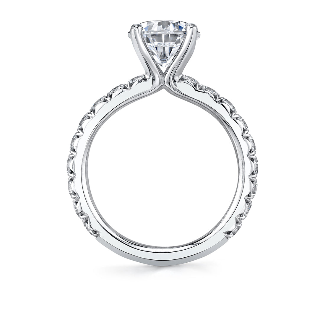 Classic Round Engagement Ring - Marlise