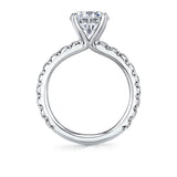 Classic Round Engagement Ring - Marlise