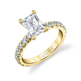 Radiant Cut Classic Engagement Ring - Blakely