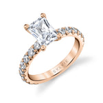 Radiant Cut Classic Engagement Ring - Blakely
