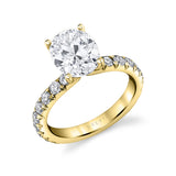 Oval Cut Classic Engagement Ring - Blakely