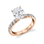Oval Cut Classic Engagement Ring - Blakely