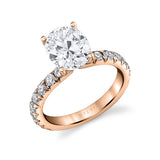 Oval Cut Classic Engagement Ring - Blakely