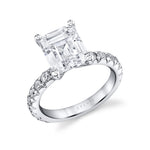 Emerald Cut Classic Engagement Ring - Blakely