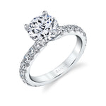 Classic Round Engagement Ring - Marlise