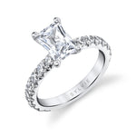 Radiant Cut Classic Engagement Ring - Blakely