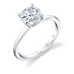 Round Cut Solitaire Engagement Ring - Blake