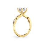 Tulira Leaf Marquise Diamond Engagement Ring - Valeria
