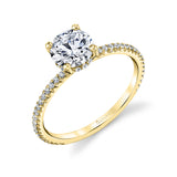 Classic Round Engagement Ring - Erseline