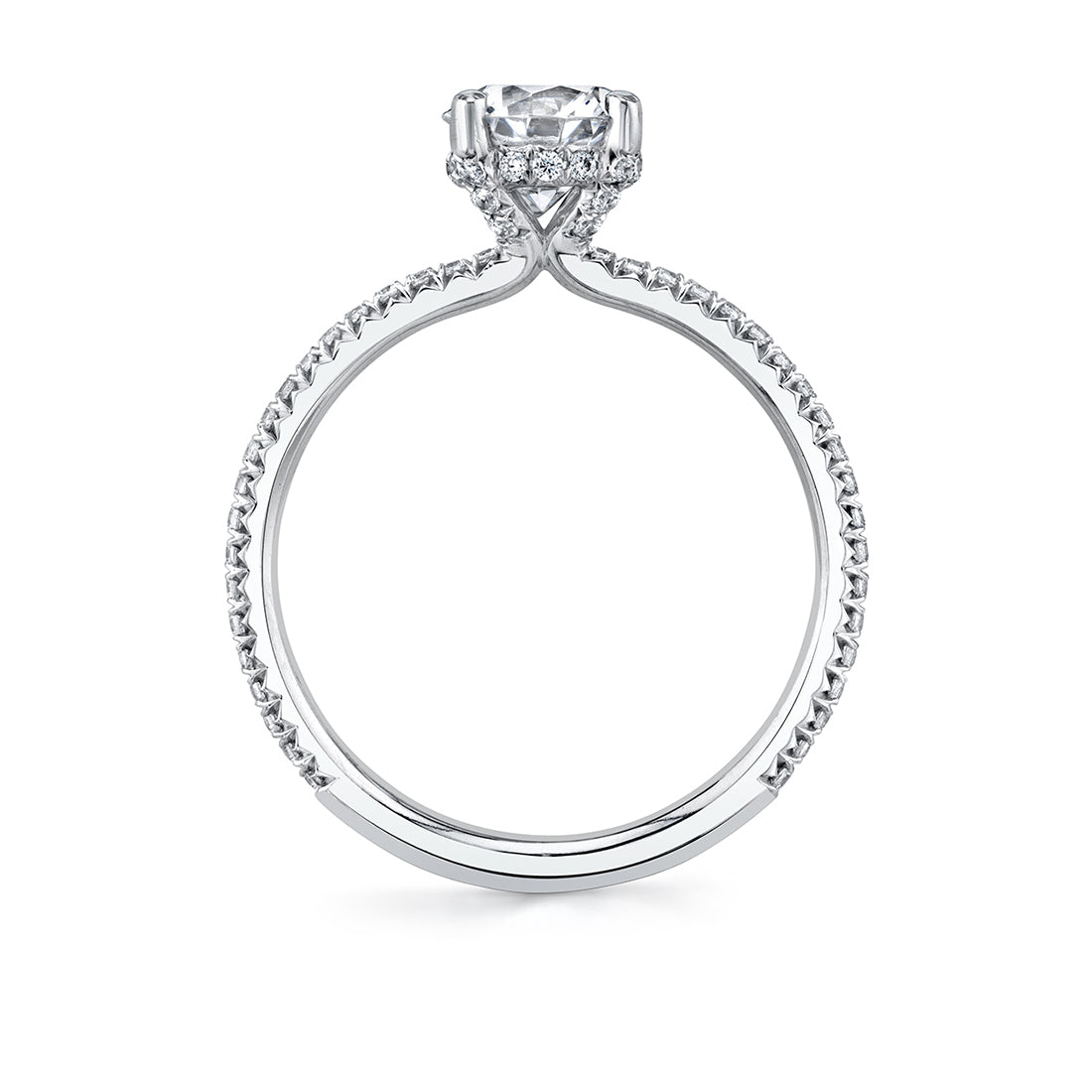 Classic Round Engagement Ring - Erseline