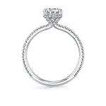 Classic Round Engagement Ring - Erseline