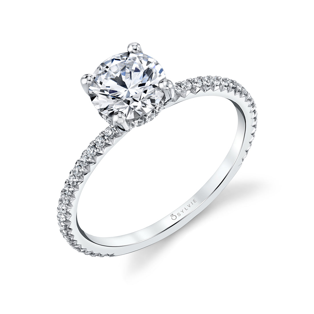 Classic Round Engagement Ring - Erseline